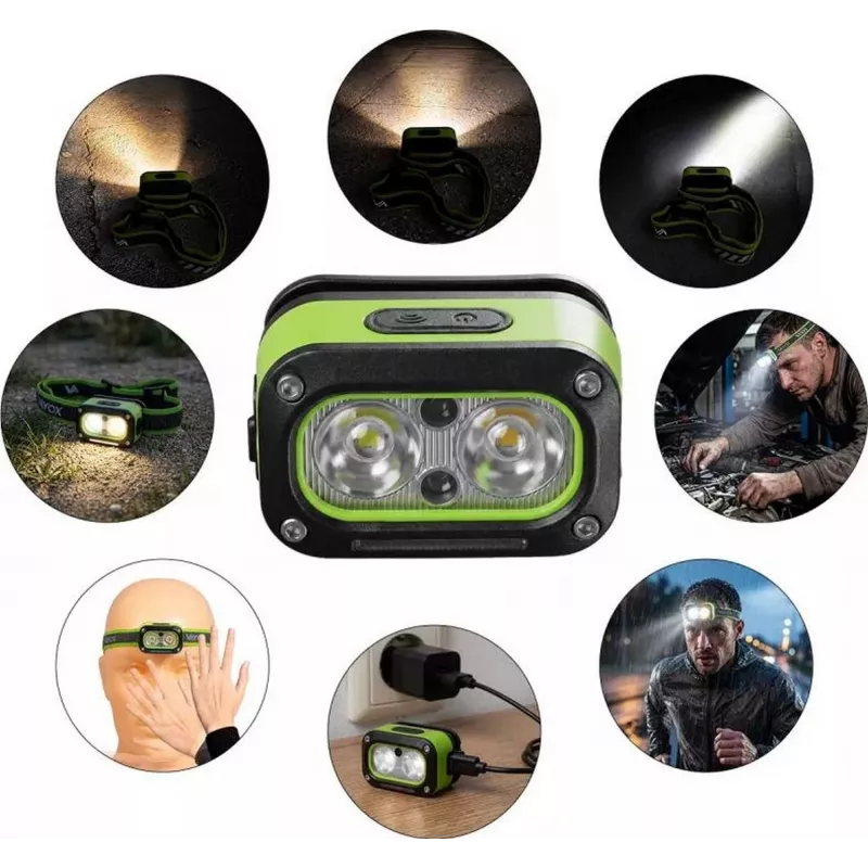 Vayox VA0453 multifunctionele LED-werklamp met bluetooth-luidspreker 2x5W 450lm 8000mAh