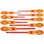 NEO TOOLS 9-delige 1000V geïsoleerde schroevendraaierset met spanningstester