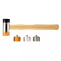 NEO TOOLS soft-face hamer met verwisselbare inzetstukken 660 g, 45 mm, glasvezelsteel