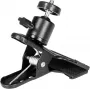 Camrock BH-1 universele klem met mini-kogelkop, draagkracht 1 kg, aluminium (CR2158)