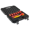 NEO TOOLS 01-307 geïsoleerde dopsleutelset 1000V, 8-delig, 1/2 inch aandrijving, metrisch, VDE-gecertificeerd