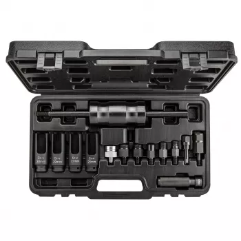 NEO TOOLS 14-delige injector-trekkerset met slaghamer