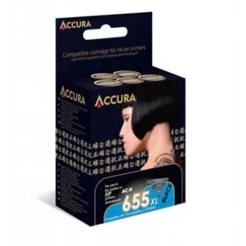 Accura compatibele zwarte inktpatroon HP 655XL (CZ109AE) hoge capaciteit