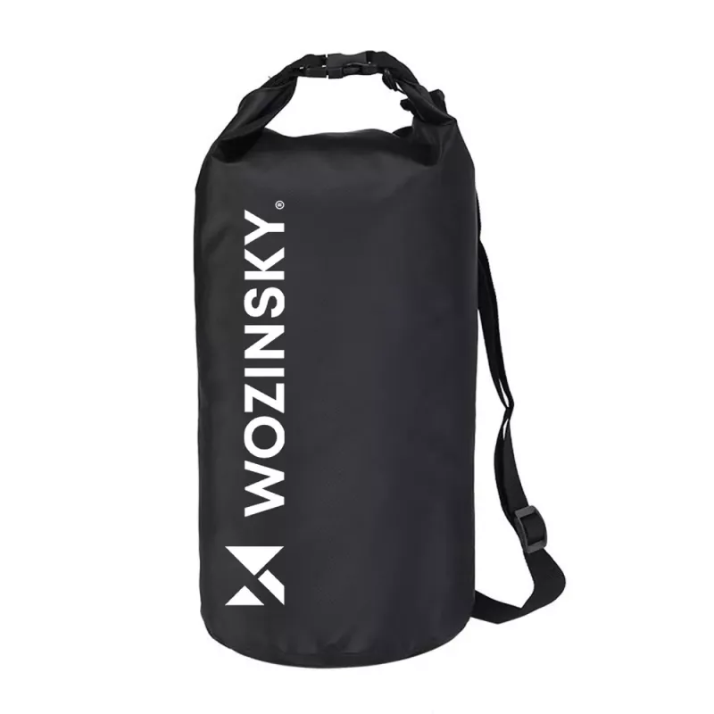 WOZINSKY WWK-30 waterdichte droogzak voor kajak en SUP, 30L, zwart