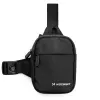 Wozinsky WMS-W1 mini schoudertas voor smartphone, twee vakken, zwart
