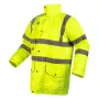 NEO TOOLS 5-in-1 geïsoleerde waarschuwingswerkjas, hoogzichtbaar geel, maat M