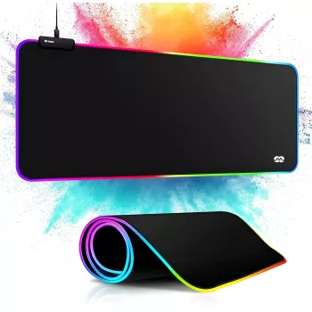 MOZOS GAMING MP-XL RGB gaming-muismat met achtergrondverlichting 90x40cm
