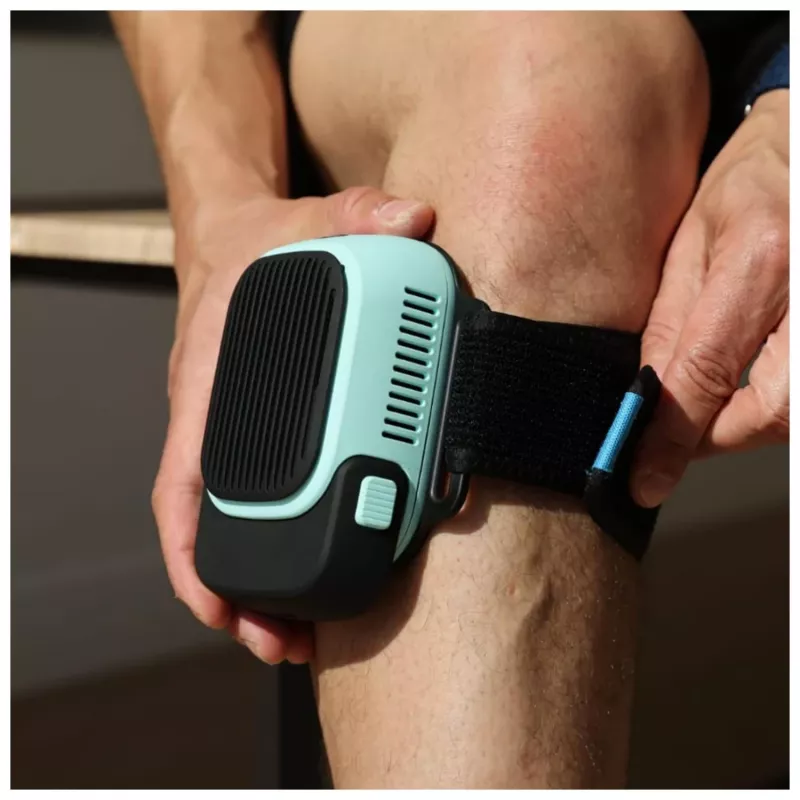 MEDIVON DualTherm massageapparaat met koeling en verwarming, turkoois
