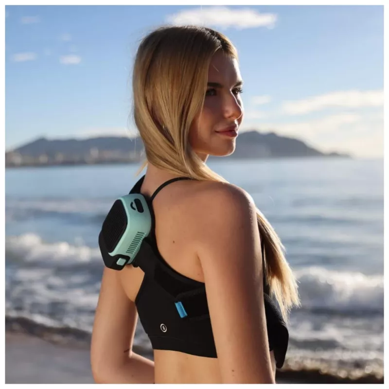 MEDIVON DualTherm massageapparaat met koeling en verwarming, turkoois
