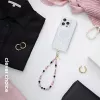 Crong Phone Charm - telefoonbandje met stijlvolle kralen (universele lanyard)