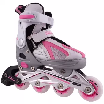 OUTDOOR EDGE Outrace Volt grijs-roze verstelbare inline-skates EU 37-40