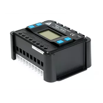 AZO Digital PWM SOL-30ED 12/24V 30A solar laadregelaar met LCD-display