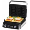Adler AD 3084 wafelijzer, 2400 W, zwart/zilver