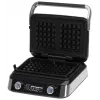 Adler AD 3084 wafelijzer, 2400 W, zwart/zilver