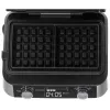 Adler AD 3084 wafelijzer, 2400 W, zwart/zilver
