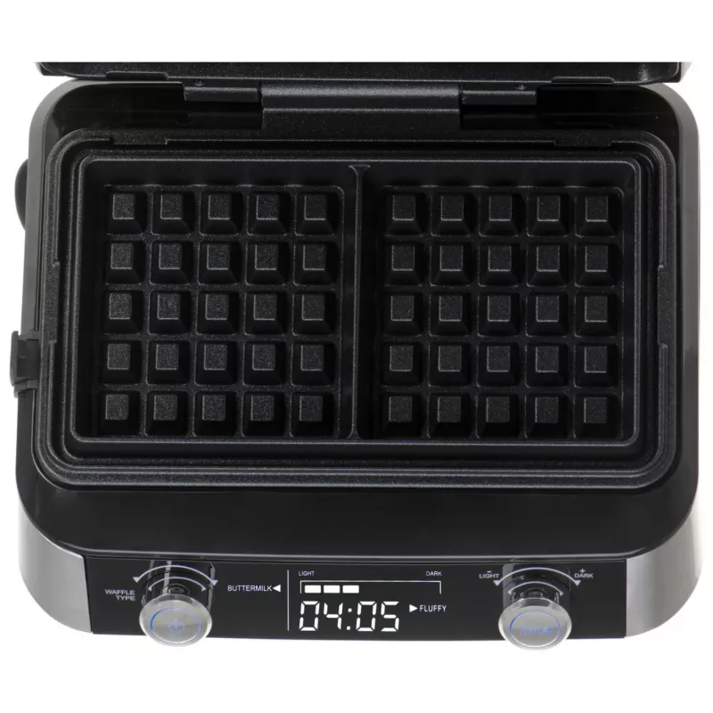 Adler AD 3084 wafelijzer, 2400 W, zwart/zilver