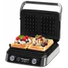 Adler AD 3084 wafelijzer, 2400 W, zwart/zilver
