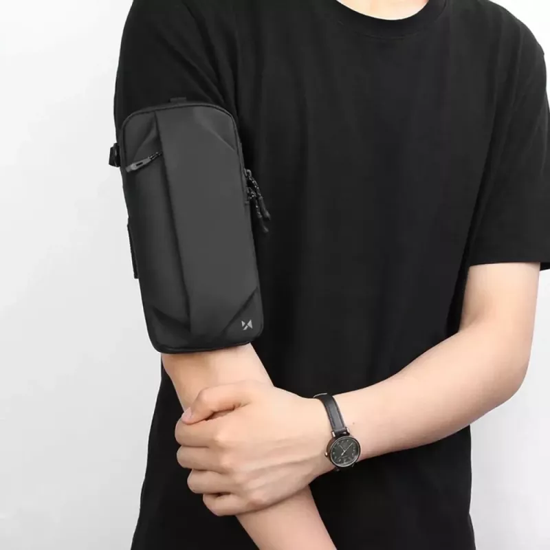 WOZINSKY WSDB-B universele looparmband voor telefoons tot 6,7 inch - zwart