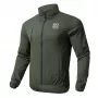 ROCKBROS ROAD TO SKY fiets windbreaker jas groen M - winddicht, waterafstotend, opvouwbaar