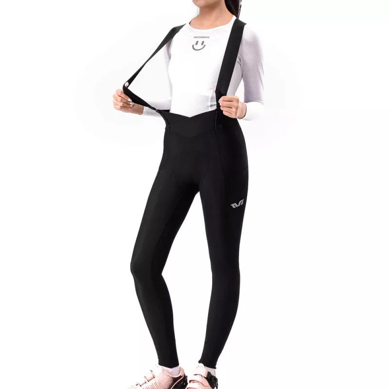 ROCKBROS dames bibshort YDCK006 TVI met zeem, maat S, zwart