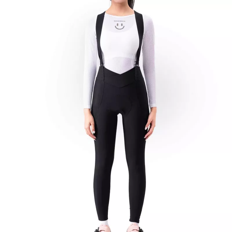 ROCKBROS dames bibshort YDCK006 TVI met zeem, maat S, zwart