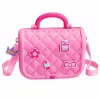 LEAN TOYS draagbare 2-in-1 beautyset met etui, spiegel, cosmetica en accessoires, roze