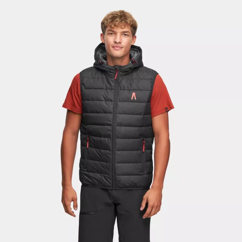 Alpinus Athos herenvest black maat S
