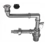 1-Bowl Sink Sifon met Click-Clack-plug 3,5 inch
