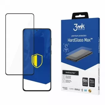 3MK Samsung Galaxy S22 zwart - HardGlass Max displayscherm