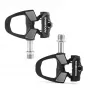 ROCKBROS RD9 carbonfiber- en titaniumlegering SPD-SL racepedalen - zwart