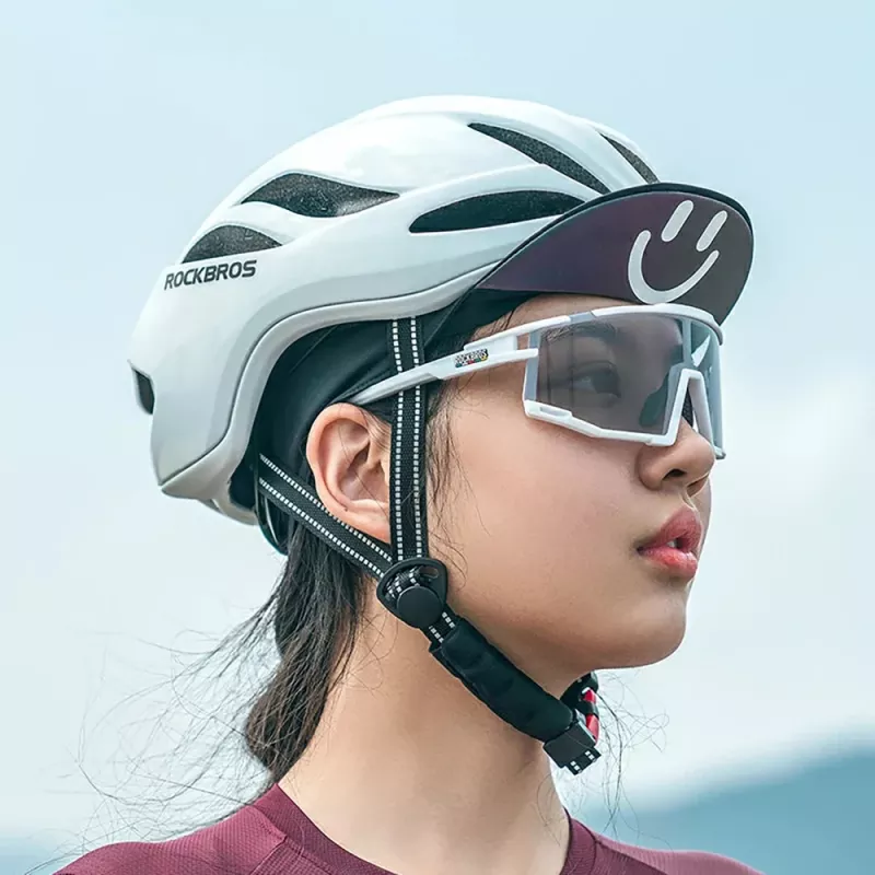 ROCKBROS SP258 ROAD TO SKY fotochromatische fietsbril - wit