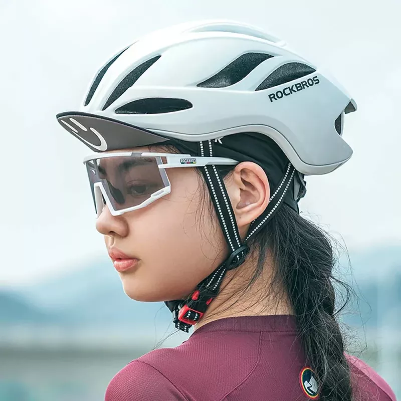 ROCKBROS SP258 ROAD TO SKY fotochromatische fietsbril - wit