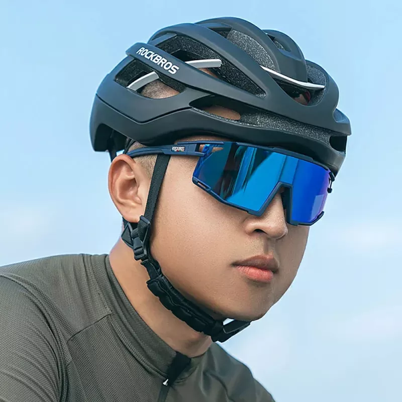 ROCKBROS SP258 ROAD TO SKY gepolariseerde fietsbril navy blue