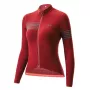 ROCKBROS dames thermo-lange mouw wielrentrui YPW065 rood maat M