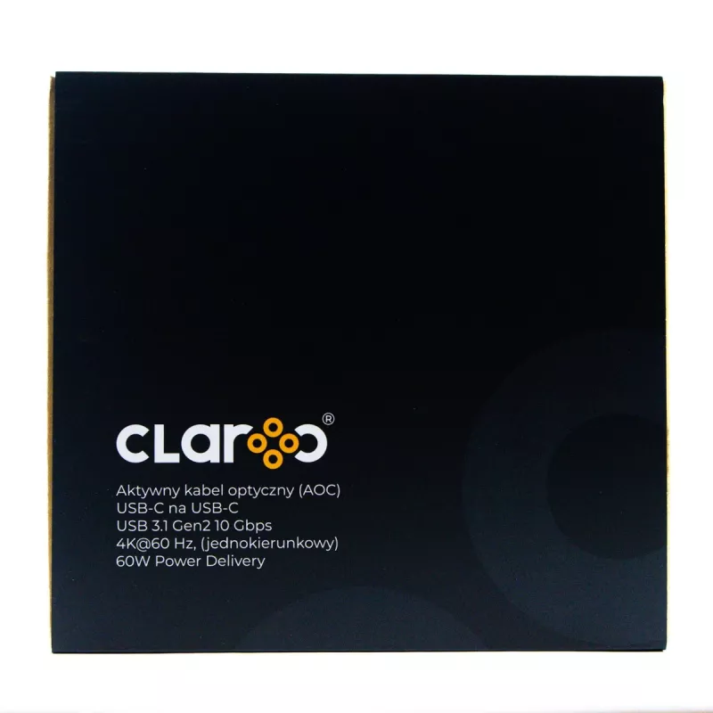 Claroc Active USB-C-kabel 5m 4K@60Hz 60W PD 10Gbps