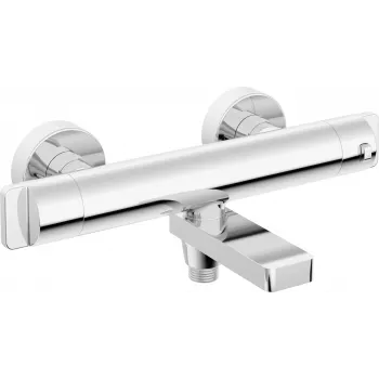 DEANTE Arnika thermostatische badkraan met omsteller chroom