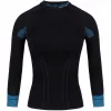 Alpinus Tactical dames thermoactieve baselayer sweatshirt zwart-blauw GT43210 maat S