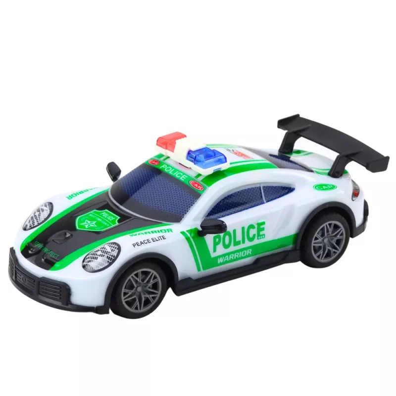 LEAN TOYS RC drift politie sportwagen met LED-verlichting 1:22