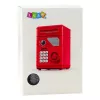 LEAN TOYS elektronische safe ATM-spaarpot met pincode voor kinderen, grijs
