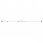 Witte waterpas met horizontale, verticale en 2% hellinglibellen - 180 cm