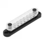 Busbar Solvian 48V 150A – 4-bout vertind koper stroomverdeelblok voor DC-systemen