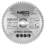 NEO TOOLS cirkelzaagblad, hardmetaal, 400 x 30 mm, 60 tanden