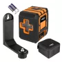 NEO TOOLS 75-142 kruislijnlaser, 20 m bereik, rode straal, zelfnivellerend, IP54, met magneethouder en koffer