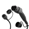 AKYGA AK-SC-E28 Type-2-naar-Schuko-adapterkabel voor EV-opladers 16A 0,3m zwart