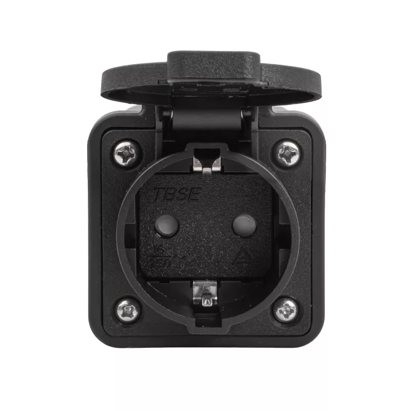 Akyga AK-SC-E29 laadstation-adapter, Type 2 (stekker) naar Schuko-stopcontact, 13 A, 3,5 kW