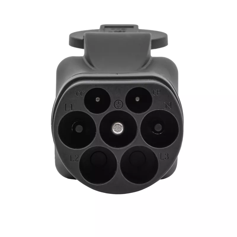 Akyga AK-SC-E29 laadstation-adapter, Type 2 (stekker) naar Schuko-stopcontact, 13 A, 3,5 kW