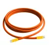 Newell USB-C naar USB-C kabel 100W, 2m, siliconen, oranje-geel