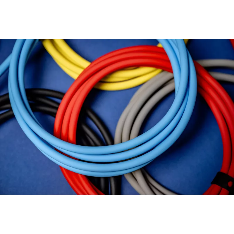 Newell USB-C naar USB-C kabel 100W, 2m, siliconen, oranje-geel