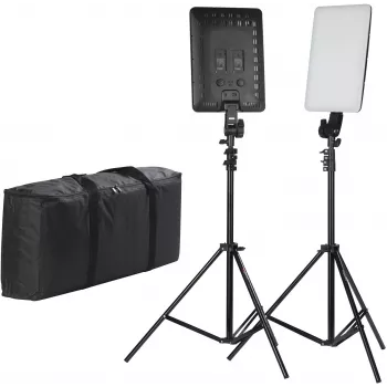 Quadralite Thea 450 LED-studiolampset