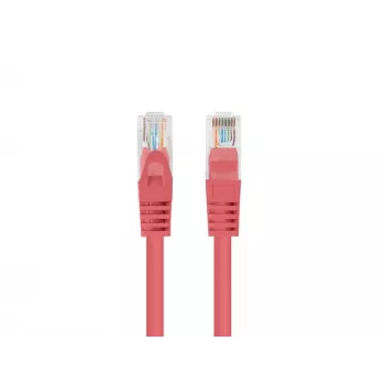 Lanberg PCU5-20CC-0200-R 10-pack Cat.5e UTP patchkabel 2m rood Fluke Passed